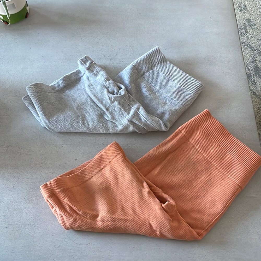 Fabletics ribbed biker shorts